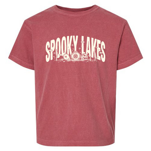 Comfort Colors Youth Ring Spun Cotton Tee -- Crimson