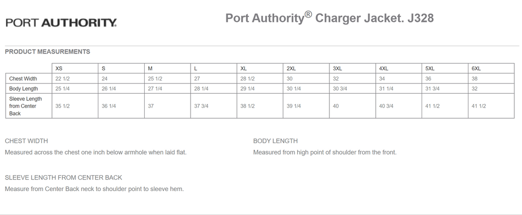 Port Authority Charger Jacket -- Battleship Grey