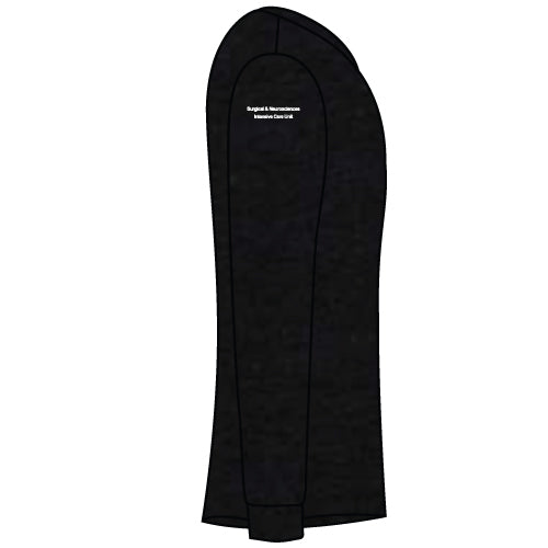 Port Authority Ladies Sweater Fleece Jacket -- Black Heather