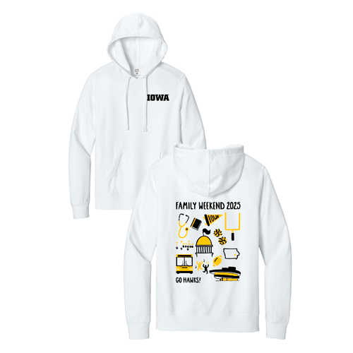 District Re-Fleece Hoodie -- White