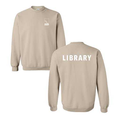 Regular Gildan Heavy Blend Crewneck Sweatshirt -- Sand