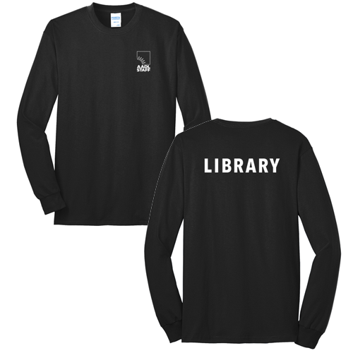Regular Port and Company Long Sleeve 50/50 T Shirt -- Jet Black