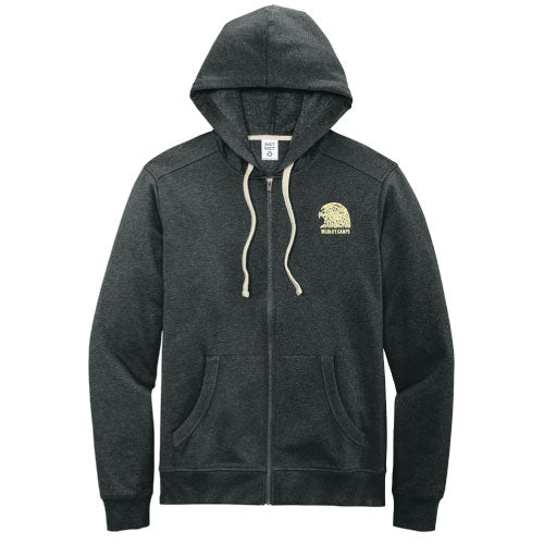 District Re-Fleece Full-Zip Hoodie -- Charcoal Heather