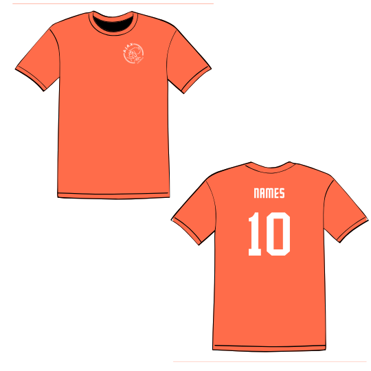 Sport Tek Competitor Tee -- Neon Orange