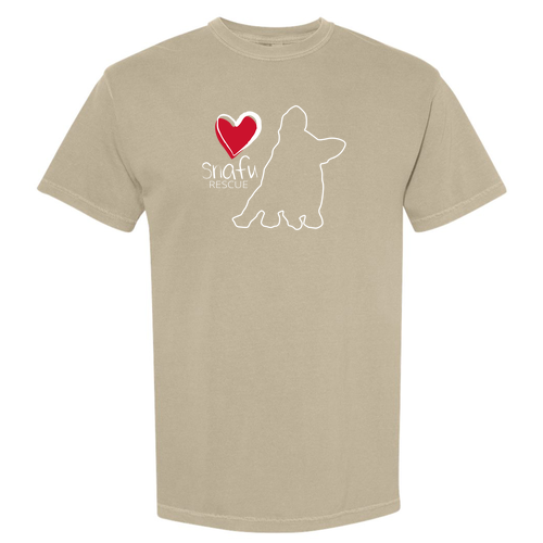Comfort Colors Unisex Garment-Dyed Heavyweight T-Shirt -- Khaki