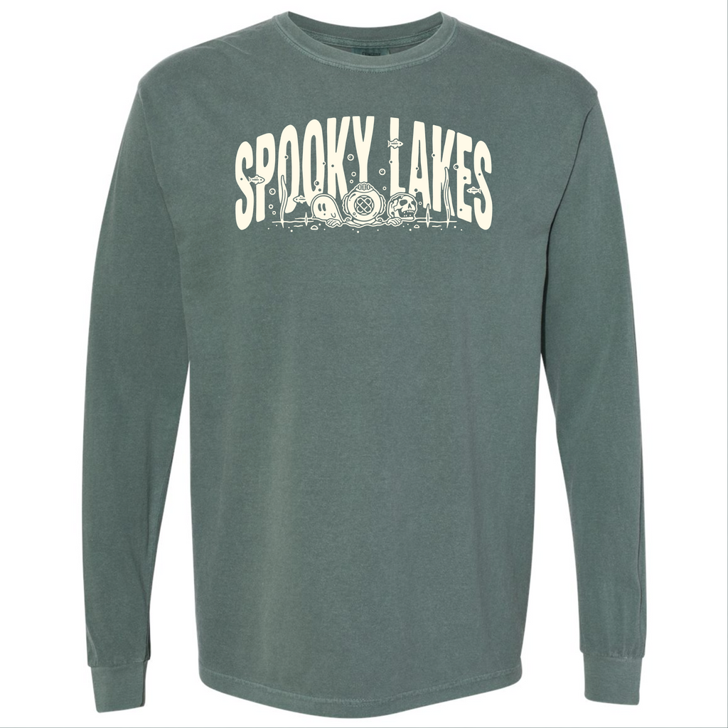 Comfort Colors Ringspun Long Sleeve Tee -- Blue Spruce