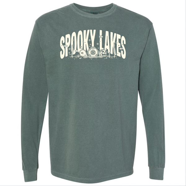 Comfort Colors Ringspun Long Sleeve Tee -- Blue Spruce