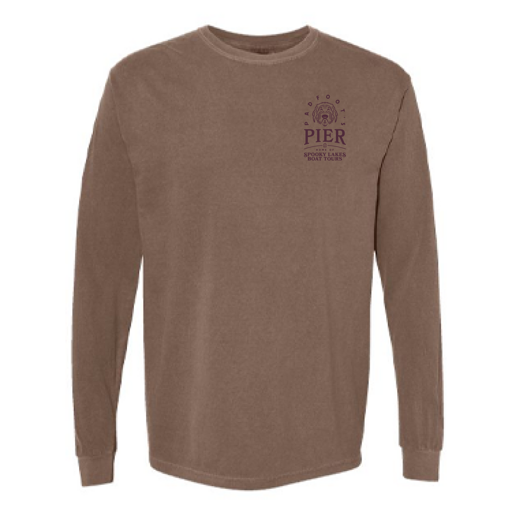 Comfort Colors Ringspun Long Sleeve Tee -- Espresso
