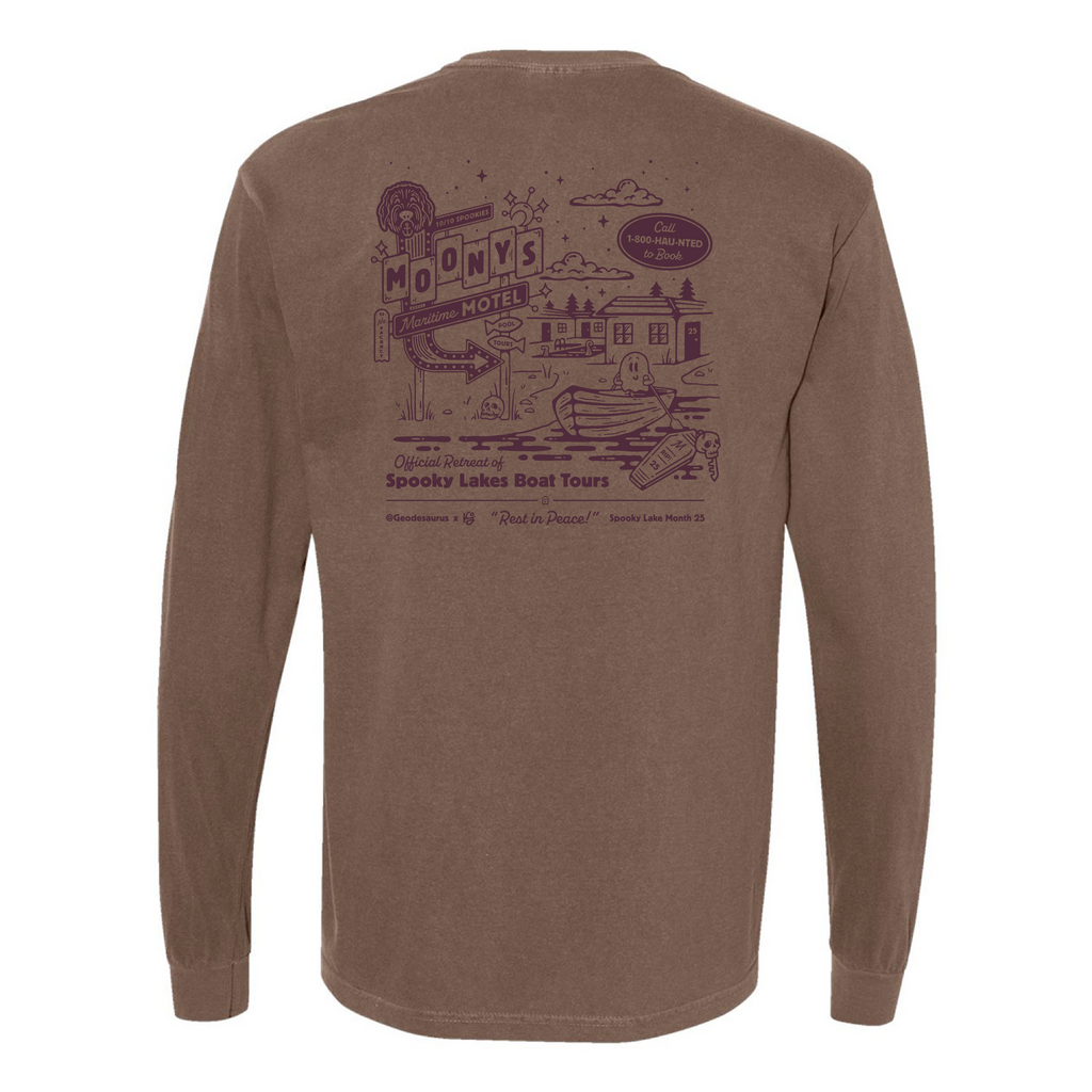 Comfort Colors Ringspun Long Sleeve Tee -- Espresso