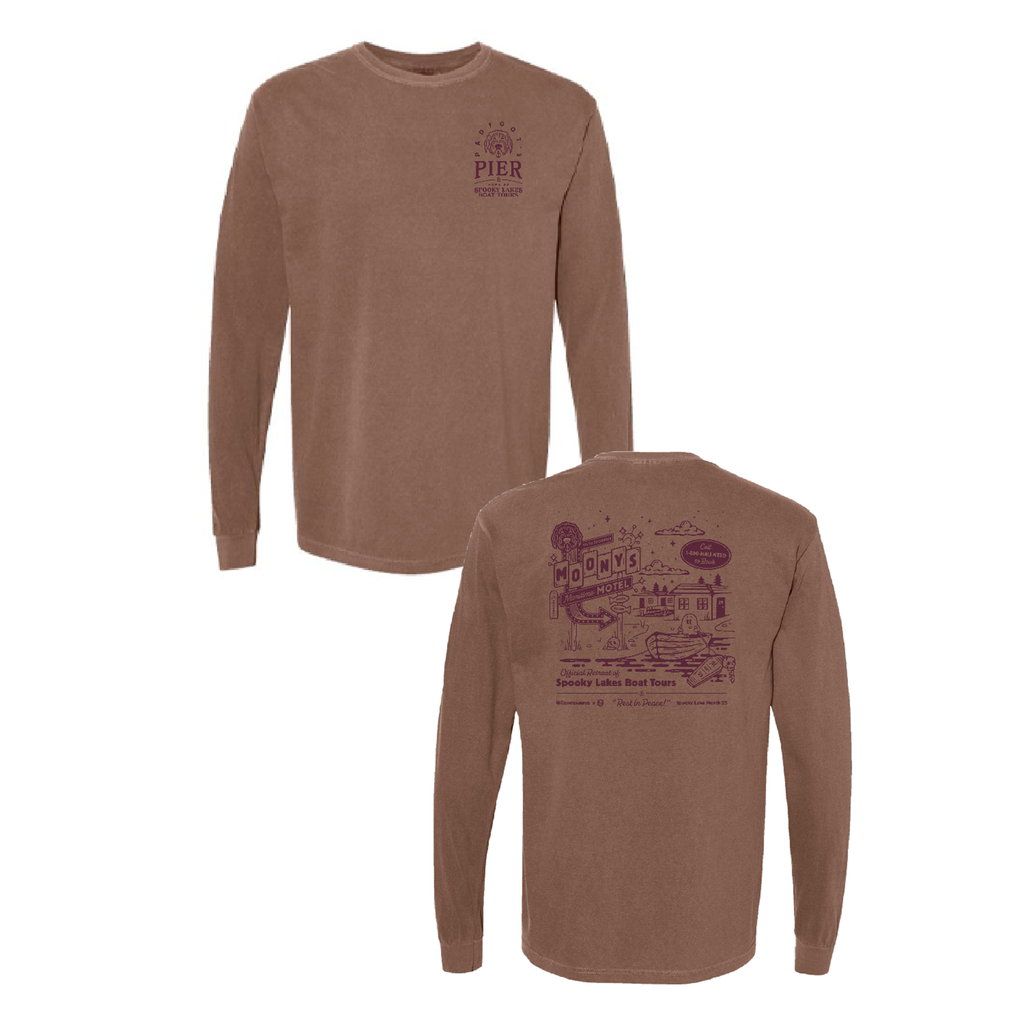 Comfort Colors Ringspun Long Sleeve Tee -- Espresso