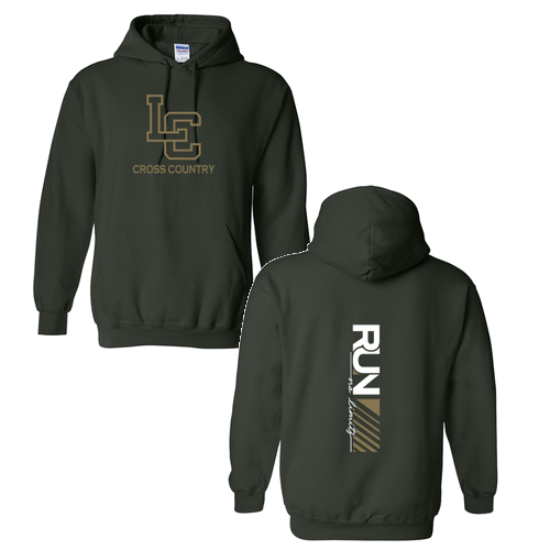 Gildan Heavy Blend Hooded Sweatshirt -- Forest Green