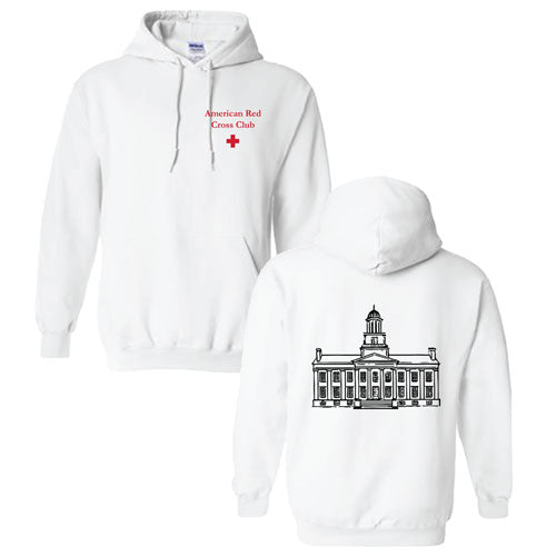 Gildan Heavy Blend Hooded Sweatshirt -- White