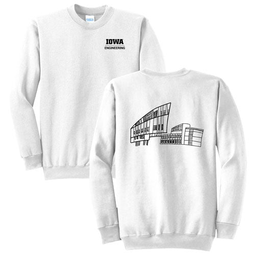 Port and Company Classic Crewneck Sweatshirt -- White