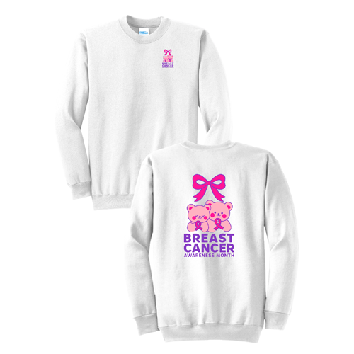 Port and Company Classic Crewneck Sweatshirt -- White