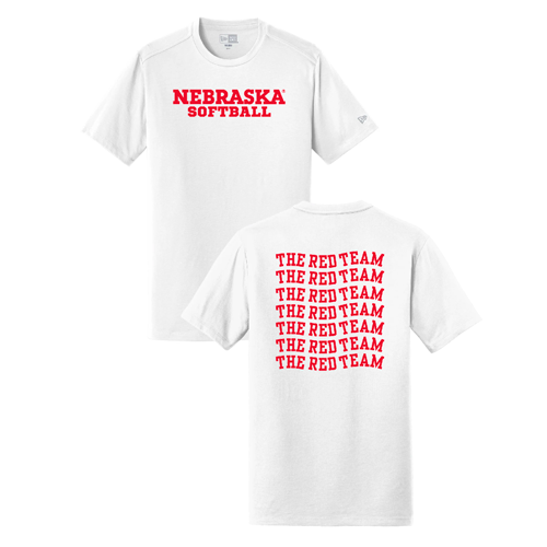 The Red Team Heritage Blend Tee -- White