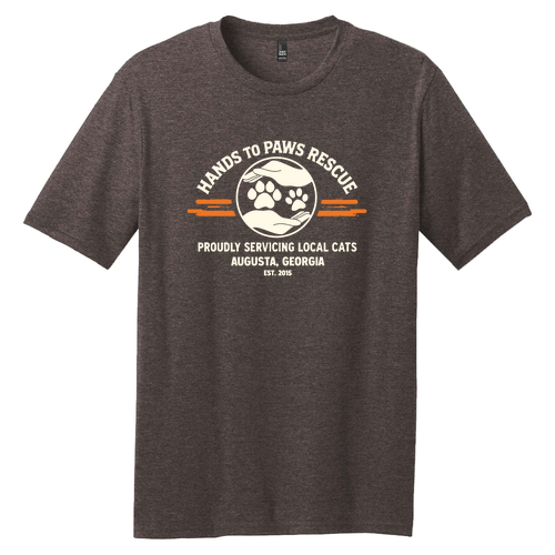 District Made Mens Perfect Blend Tee -- Heathered Brown