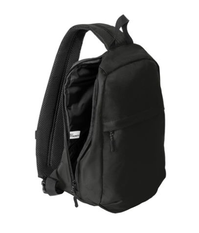Port Authority Crossbody Backpack -- Deep Black