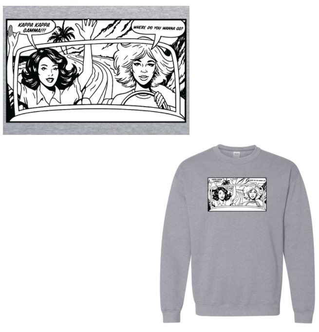 Gildan Heavy Blend Crew Neck Sweatshirt -- Sport Grey