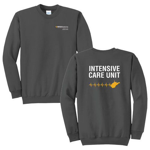 Port and Company Classic Crewneck Sweatshirt -- Charcoal