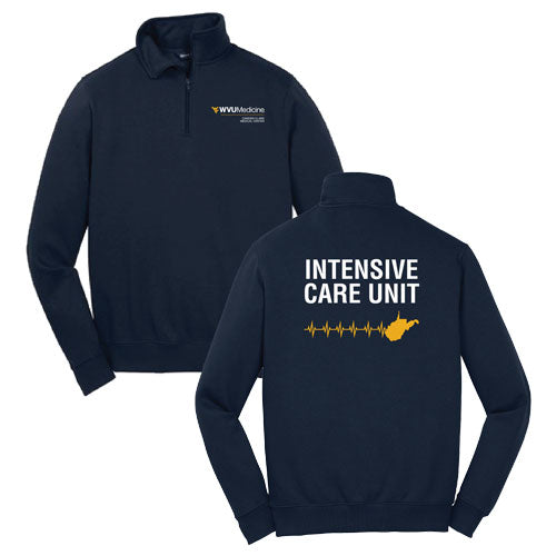 Sport Tek Quarter Zip Sweatshirt -- True Navy