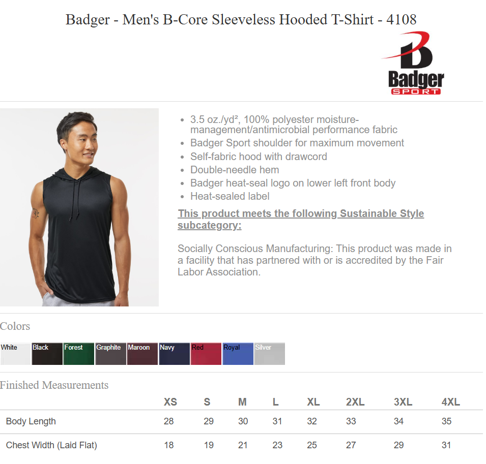 Fire Hawks Basketball (Adult Sleeveless Hoodie) -- Graphite