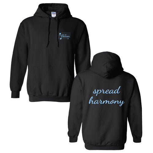 Gildan Heavy Blend Hooded Sweatshirt -- Black