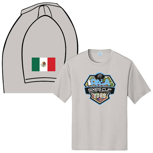 MEXICO Performance Tee -- WOMEN'S Silver