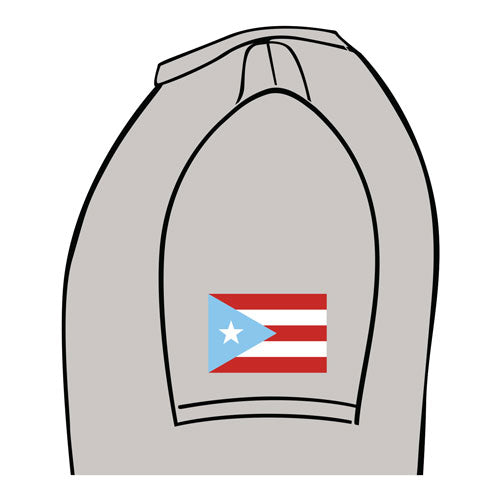 PUERTO RICO Performance Tee -- WOMEN'S Silver