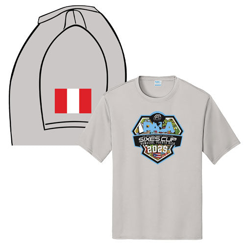 PERU Performance Tee -- WOMEN'S Silver