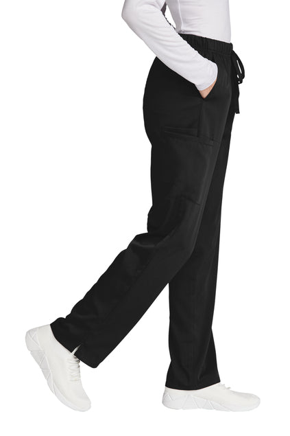 Wonderwink Women's Premiere Flex Cargo Pant -- Black