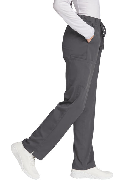 Wonderwink Women's Premiere Flex Cargo Pant -- Pewter