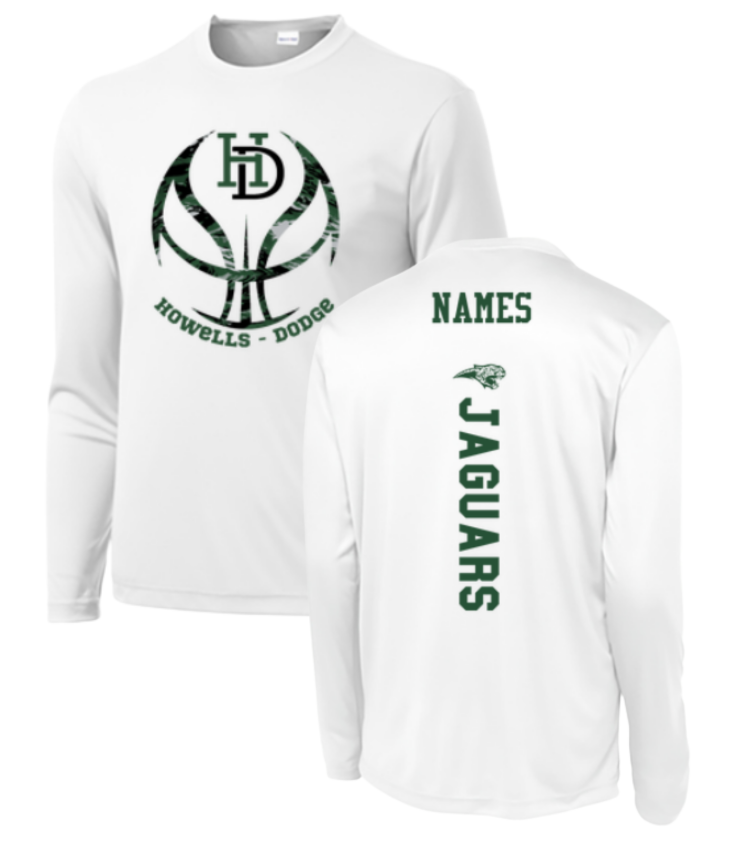Sport Tek Long Sleeve Competitor -- White