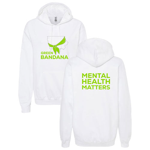 Gildan Adult Softstyle Fleece Pullover Hooded Sweatshirt -- White