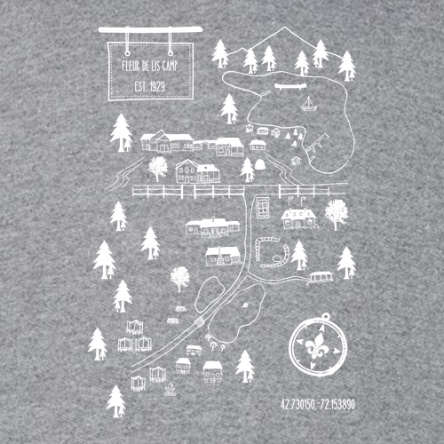 Gildan Heavy Blend Youth Hooded Sweatshirt -- Graphite Heather