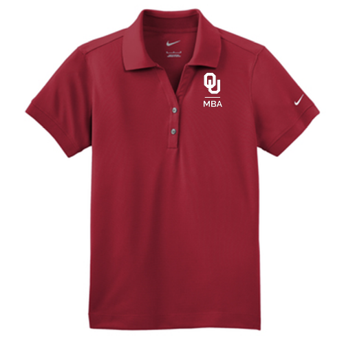 Ladies Nike Golf Dri-Fit Classic Polo -- Varsity Red