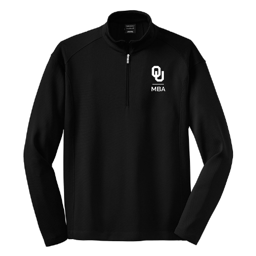 Nike Club Fleece Sleeve Swoosh 1/2-Zip -- Black