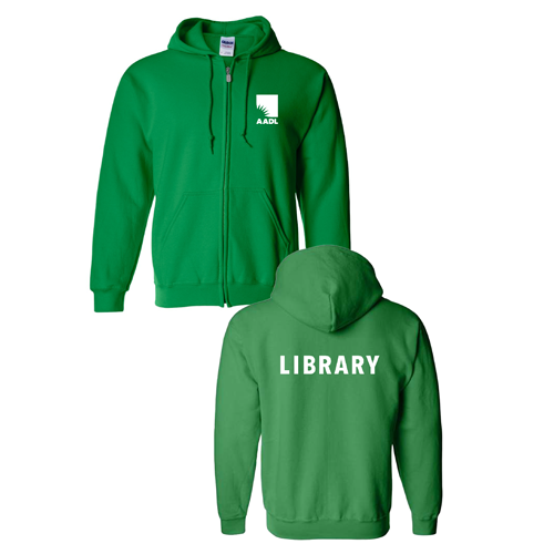 Gildan Full Zip Hooded Sweatshirt -- Irish Green [HIDE]