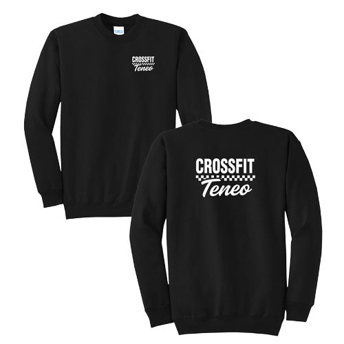 Port and Company Classic Crewneck Sweatshirt -- Jet Black