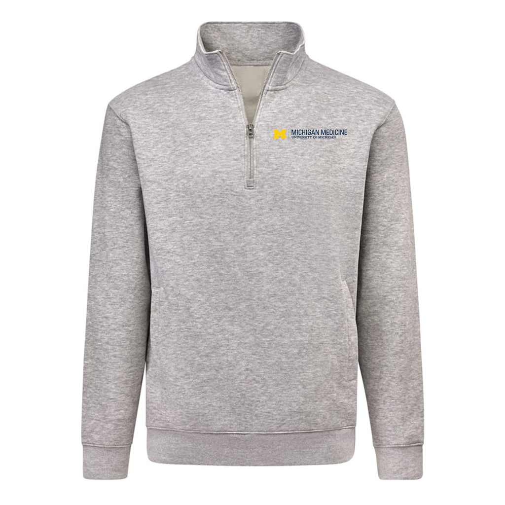 Unisex Heavyweight Quarter Zip -- Athletic Heather