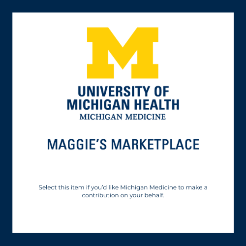 Maggie's Marketplace Contribution