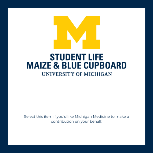 Maize and Blue Cupboard Contribution