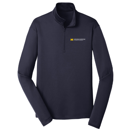 Unisex Lightweight Quarter Zip -- Navy