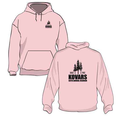 Independent Trading Midweight Hooded Sweatshirt -- Light Pink