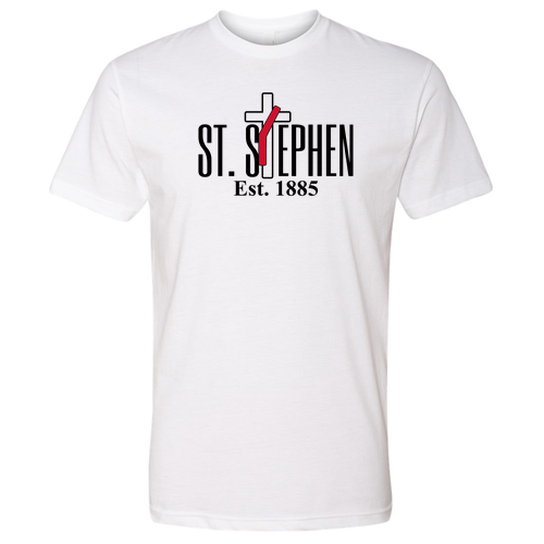 Next Level Mens CVC Crew -- White