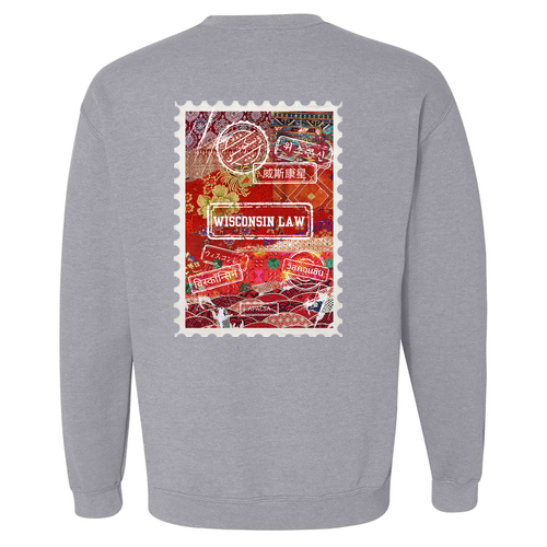 Gildan Heavy Blend Crew Neck Sweatshirt -- Sport Grey