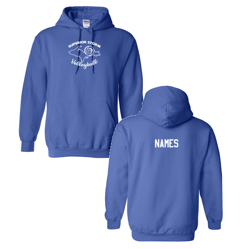 Gildan Heavy Blend Hooded Sweatshirt -- Royal
