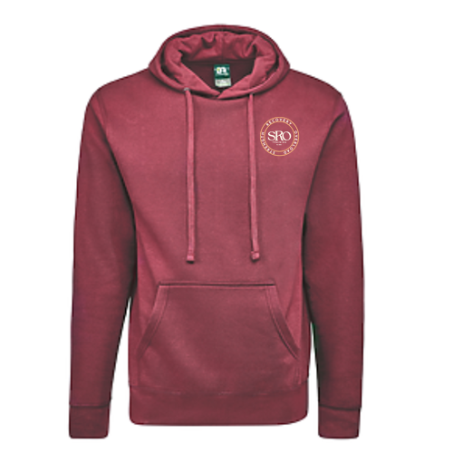 J America Unisex BTB Fleece Hooded Sweatshirt -- Maroon