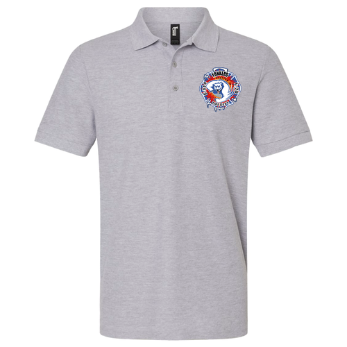 Gildan Unisex Pique Polo -- Sport Grey