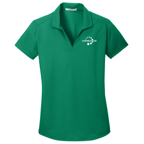 Ladies Port Authority Dry Zone Grid Polo Jewel Green