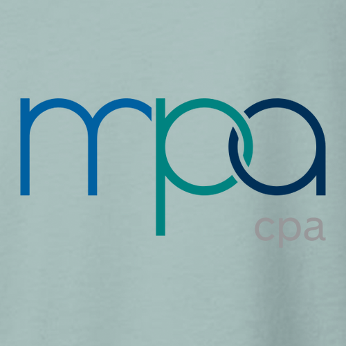 Full Color Logo Bella Canvas Unisex Drop Shoulder Fleece Crewneck -- Dusty Blue